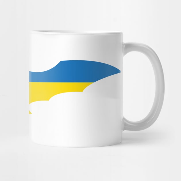 Ukrainian Bat Flag by Wickedcartoons